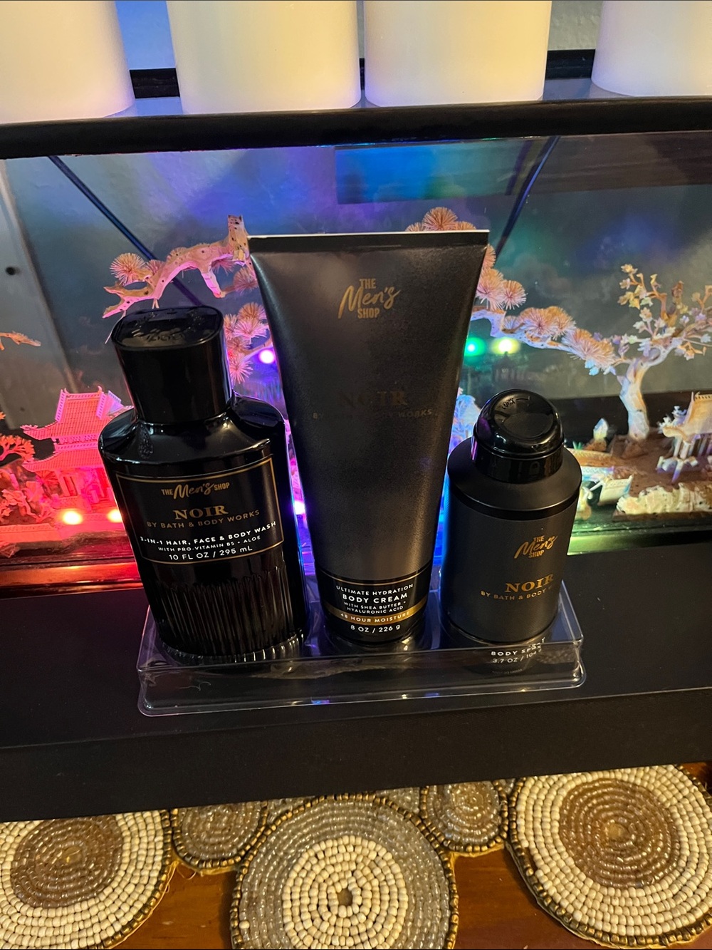 Bath & Body Works Noir Men’s Grooming Trio - Black